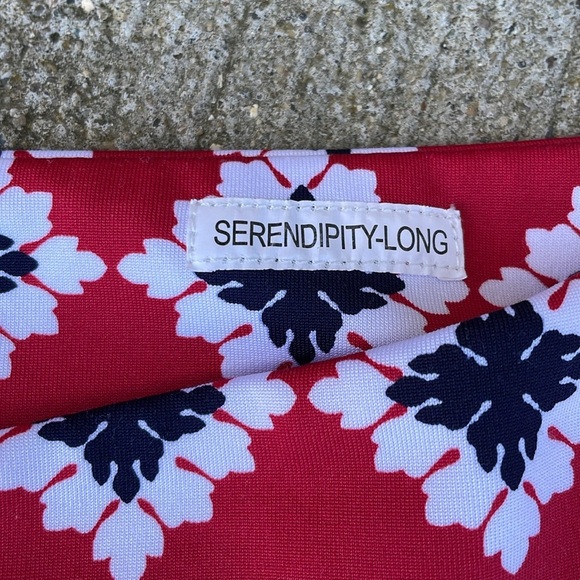 GOLFTINI Serendipity Golf Performance Skort Grosgrain Pocket Trim Large Red - Picture 2 of 5